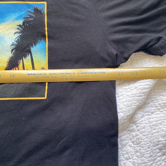 🏒Los Angeles Kings AUFEIS Unisex Sunset Palm Trees Tee Shirt - Picture 6 of 7